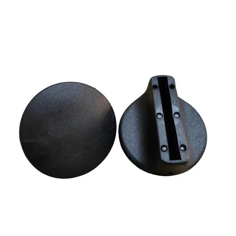 U-BEST Coprigambe in plastica per sedia da 2 pezzi per mobili di design LC4 Chaise Lounge Cappucci protettivi antipolvere neri