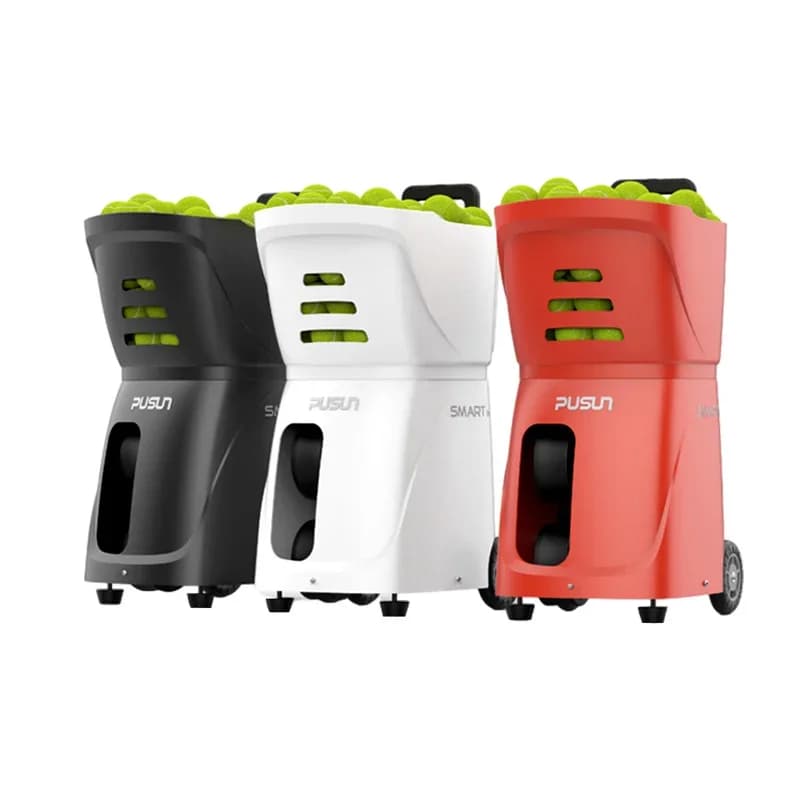 Macchina professionale per palline da tennis con rotazione della palla elettrica portatile durevole per tutte le superfici di cantiere