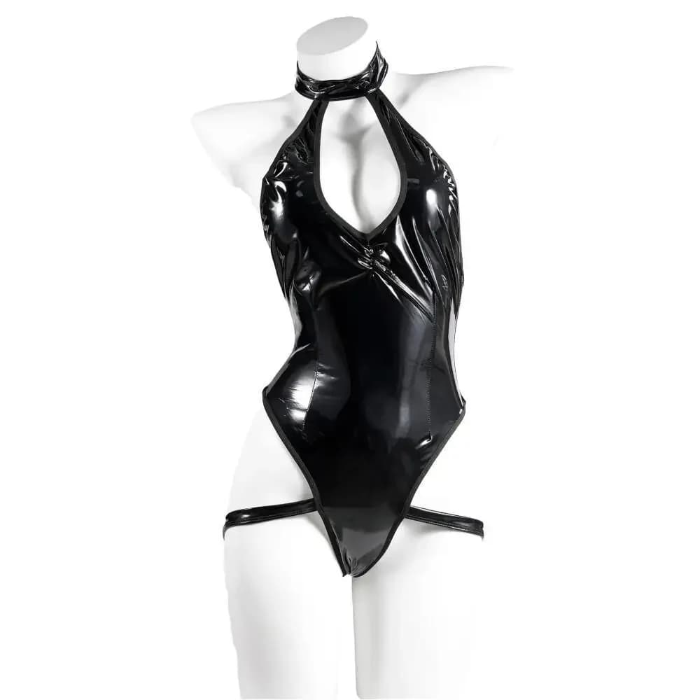 Costume Cosplay Anime in Pelle PU, Tuta Aderente Celty Sturluson, Outfit Uniforme da Donna, Costume da Bagno Giapponese