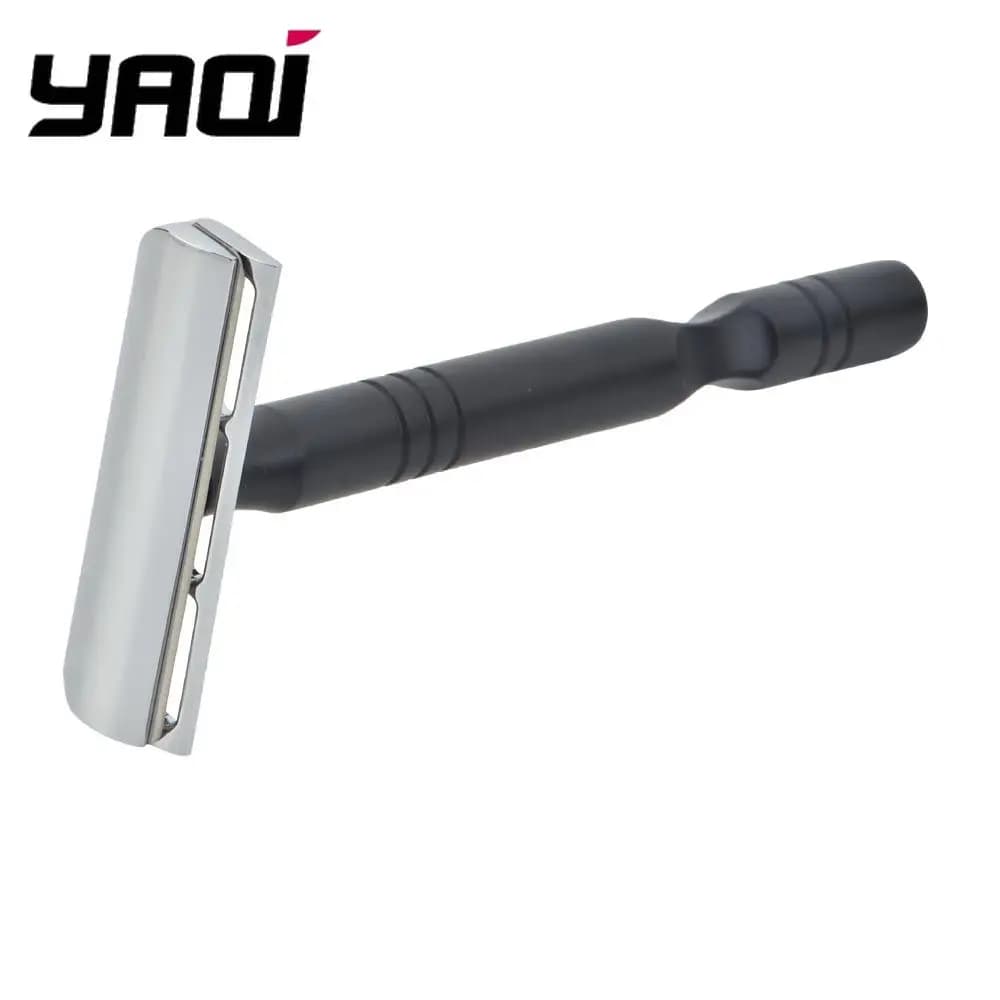 YAQI Shaving Mat Chrome and Black Color Excalibur Light AC Blade