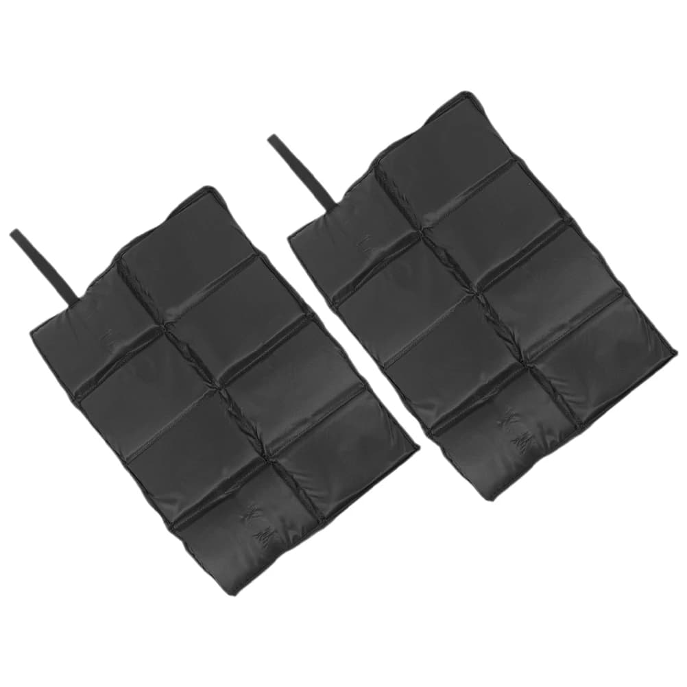 2 Pieces Bearings for Anti-slip Lunch Chairs, Seat Protector with Elastic Strap, for Picnic Chairs and Reclining Armchairs