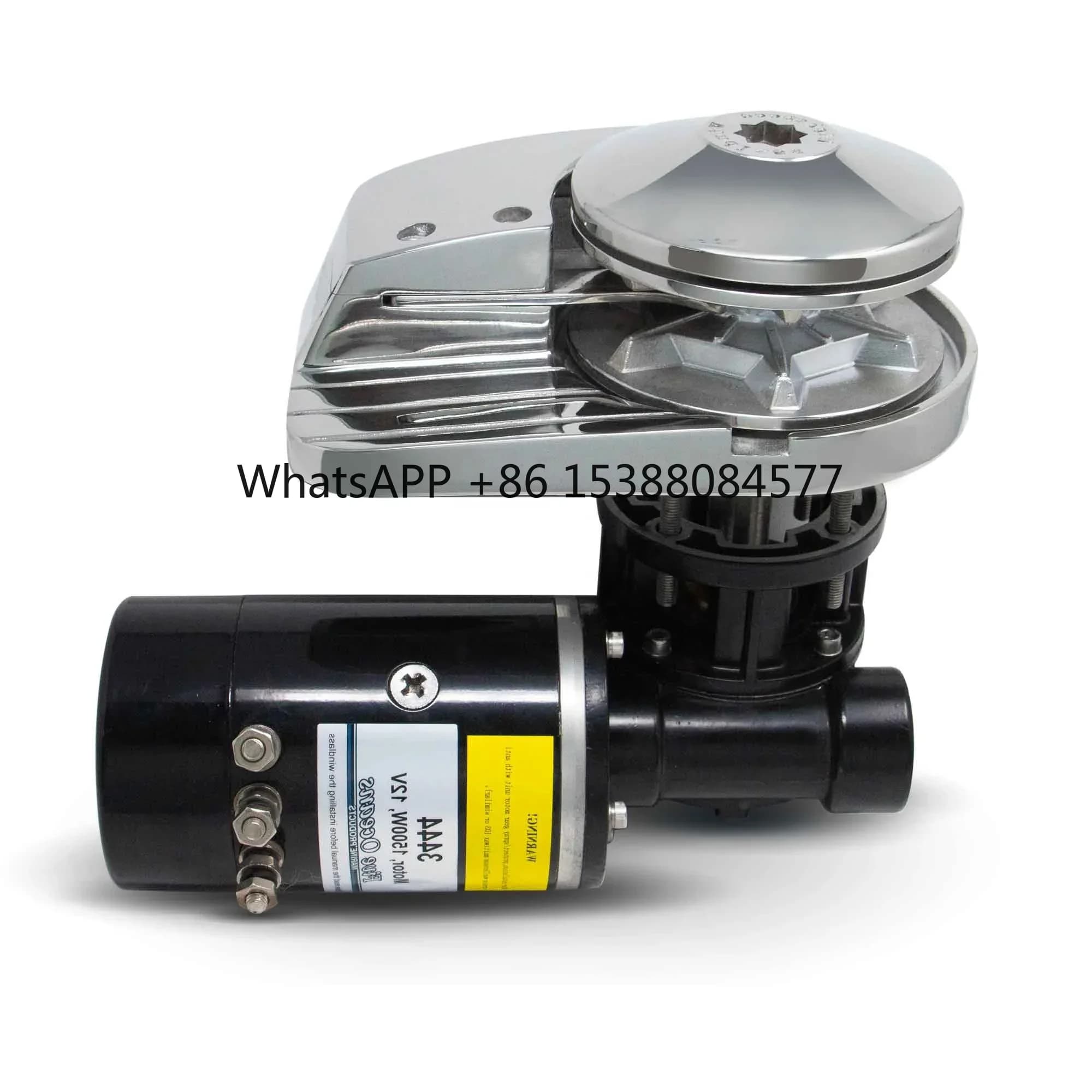 POWER MARINE OEM ODM Verricello Orizzontale 24V 12V per Barche, Verricello Elettrico per Ancora di Barche a Vela