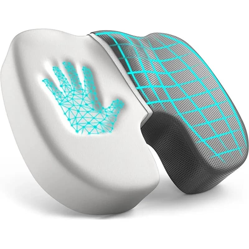 Ergonomic office cushion in cotton with memory Hemorrhoid cushion Chair cushion Sedentary artifact student ass cushion Ergonomic memory C