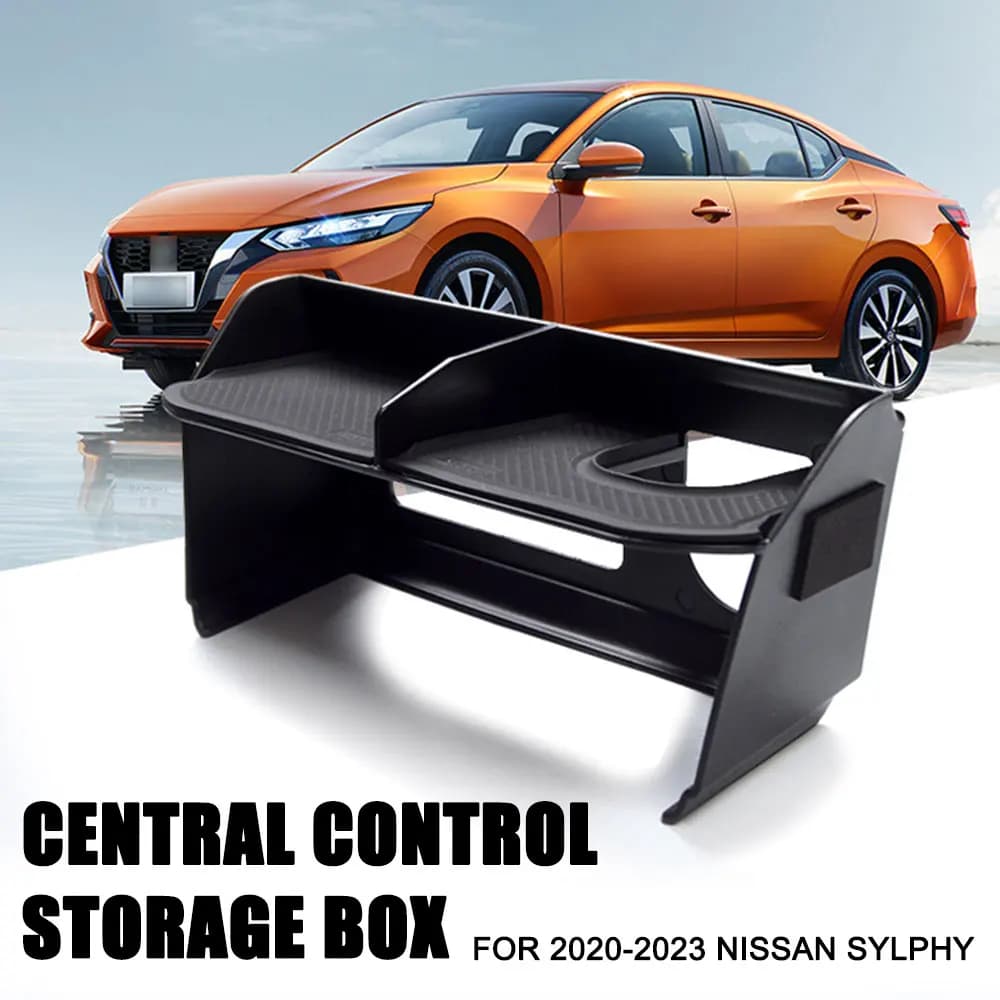 Per Nissan Sentra 2020 2021 2022 2023 2024 Console Centrale Organizer Vassoio Auto Bracciolo Box Vassoio di Immagazzinaggio Inserto Accessori Auto