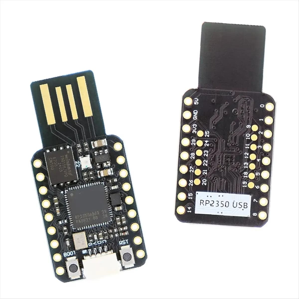 (A32M) Scheda di Sviluppo Mini USB RP2350 con 16MB Flash, Modulo Dual-Core con Chip RP2350A, 520KB SRAM per Raspberry Pi PICO2 RP2350