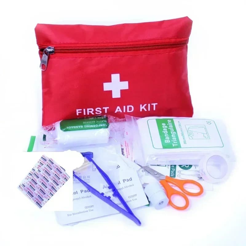 Waterproof Mini Outdoor Touring Car First Aid Kit (Empty Pack) Household Small Medical Kit Emergency Survival Kit Household