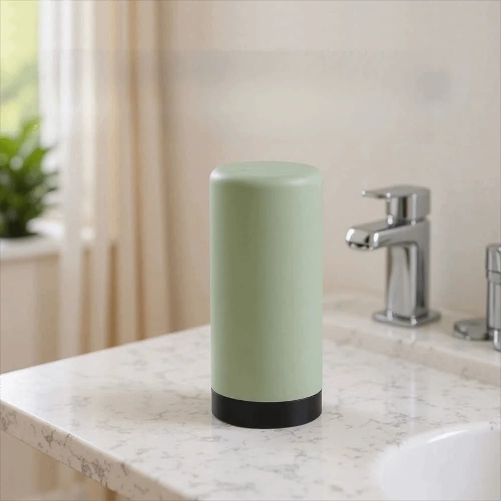 240ml Capacity Silicone Squeeze Bottle Refillable Design Leakproof Design Liquid Soap Dispensing Jar Flexible Silicone