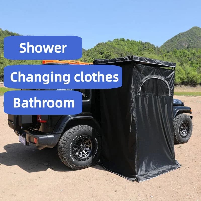 Tenda da Bagno Singola per Auto, Spogliatoio da Campeggio, Tenda per Doccia Portatile, Protezione della Privacy per Viaggi e Uso di Emergenza all'Aperto
