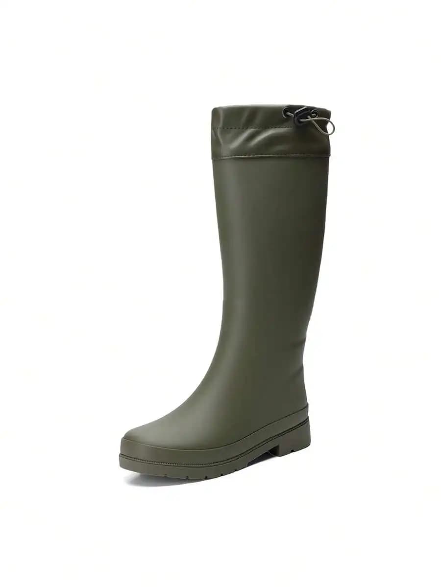 Dream Pairs Women Wellington Boots Rain Boots Waterproof Knee High Boots, For Outdoor Garden Hiking Work