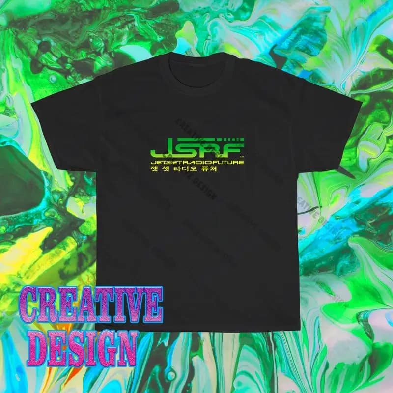 T-shirt with logo radio Jet Set brand new, fun size from S to 5XL