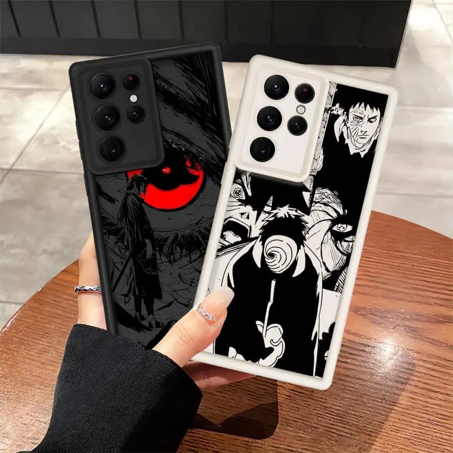 Anime U-Uchihas I-Itachis Soft TPU Phone Case for Samsung Galaxy S20 S25 S21 S23 Plus Note 20 Ultra S24 S25 Ultra S23 S22 S24 FE