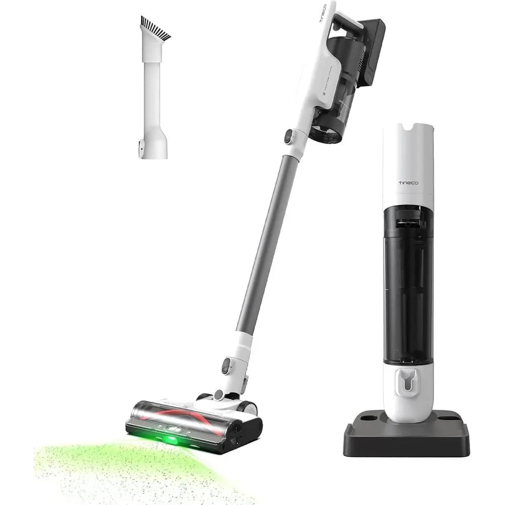 e ONE Station 5 Wireless Smart Vacuum Cleaner with 2.5L Automatic Vacuuming Base, Automatic Cleaning, 175AW Intake, ZeroTech, Stick Vacuum