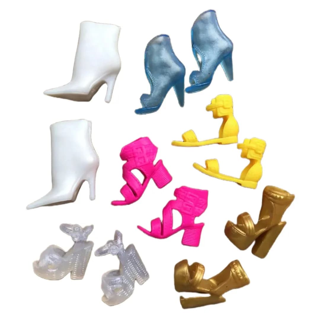 Scarpe da bambola di qualità originale Sandali da bambola taglia 1/6 Stivali Decorazioni per bambole colorate fai da te Tacchi alti Accessori per bambole Nuove parti di bambole