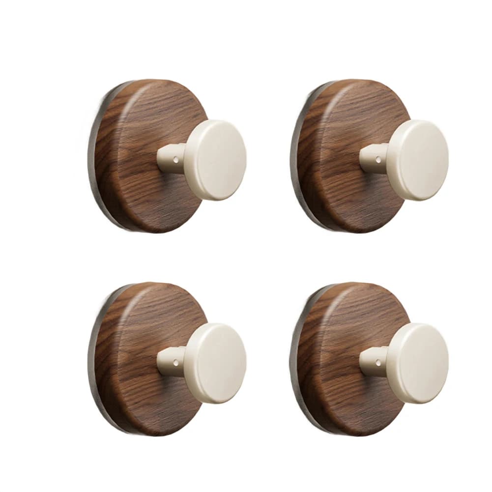 Heavy Duty Garland Hooks with Suction Cups 4 Pack for Secure Hanging of Wreaths and Home Decor No Drill Needed