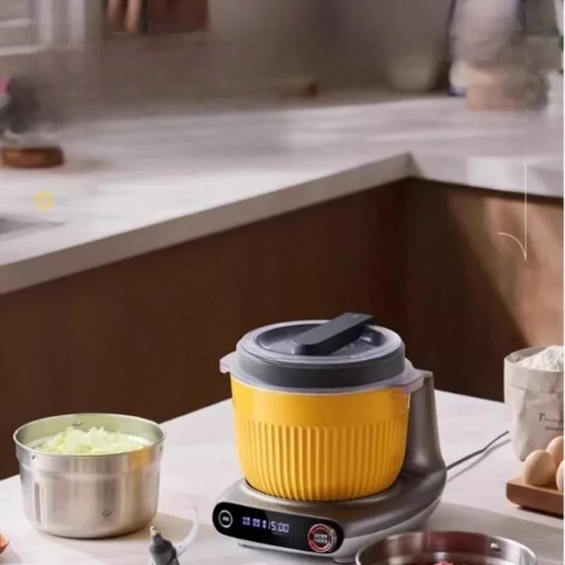 Pasta Machine and Noodle Grinder Fermented and Whipped. Household Dough Kneader, Automatic Noodle Mixing Machine, Multi-function