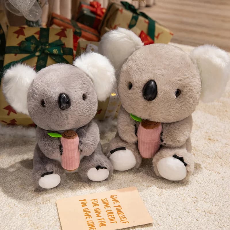 Nuovi koali di cura da 20 cm giocattoli di peluche animali morbidi decorazione della casa regalo di Natale regalo di compleanno per bambini regalo compagno