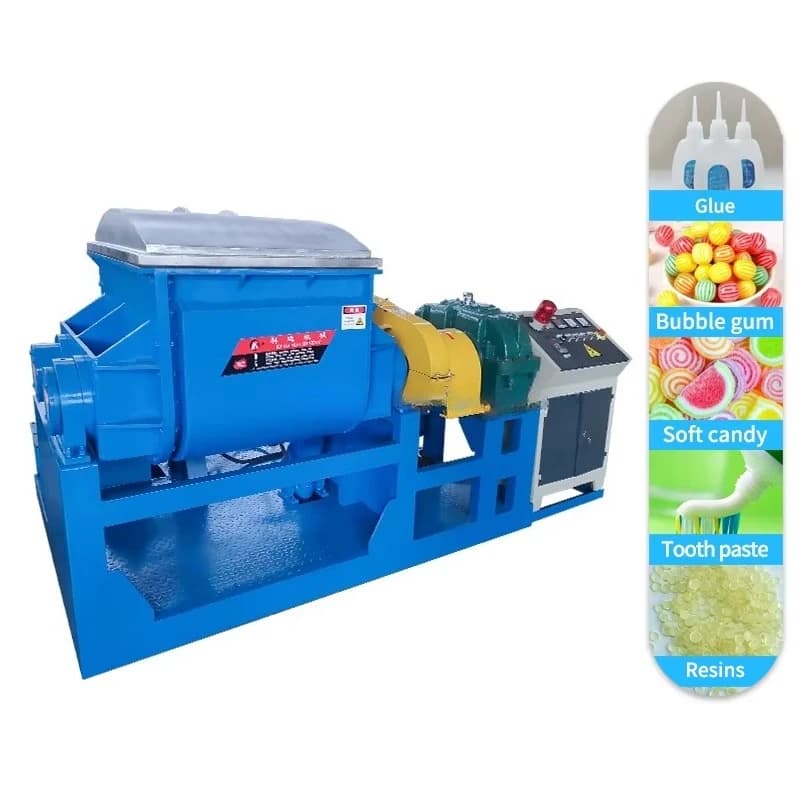 Olio/Vapore/Riscaldamento Elettrico Stucco Plastilineo Pasta di Argilla Hot Melt Adesivo Vite Estrusore Doppio Braccio Z Sigma Impastatrice Mixer