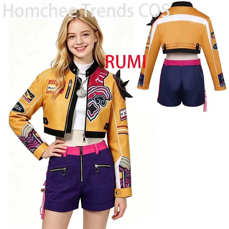 Homchee Trends COS Women Outfits Animated Movie Dancer Idol Group Cosplay Costume Sexy Uniform for Comic Con