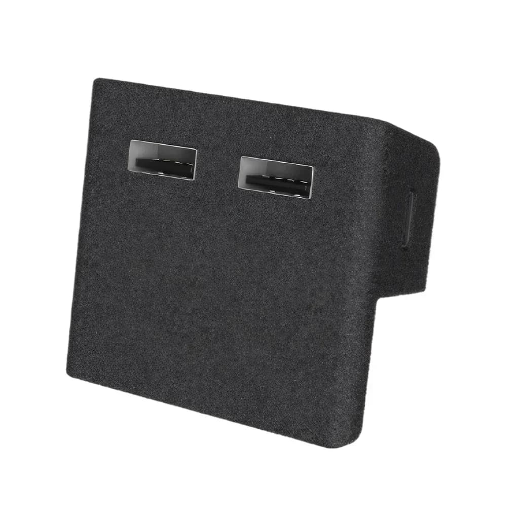 Docking station hub shunt USB per Tesla Model 3 Y Caricatore rapido 3 Adattatore floccato hub shunt USB Alimentato Splitte