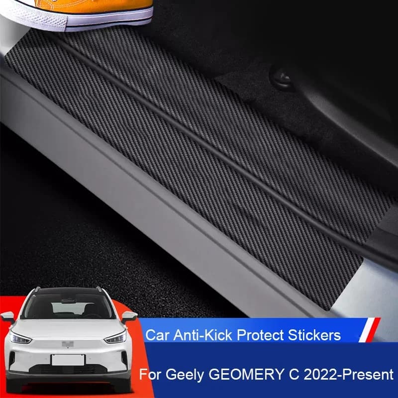 Per GEELY GEOMERY C 2022-2026 Auto B-Pilastro Porta Anti-Calcio Proteggere Pad Interno Tronco Anti-Spo Resistente Ai Graffi Auto Accessorio