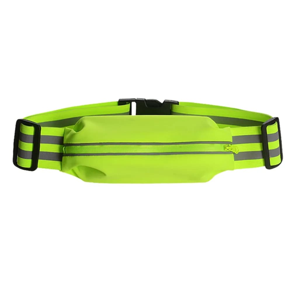 Multicolor Running Waist Bags Elastic Reflection Strip Sports Bags Large Capacity Waterproof Running Belt Bag Phone Key