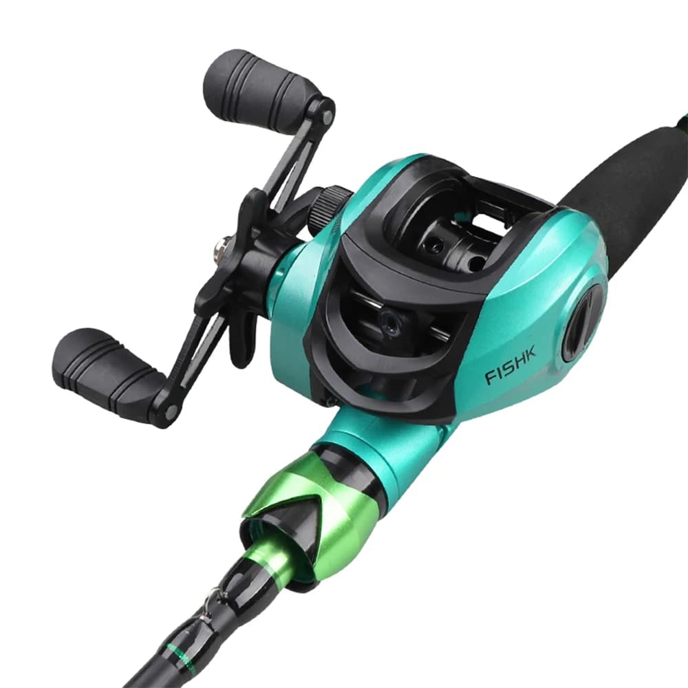 Canna da Pesca in Carbonio ad Alta Resistenza 2.1m 2.4m Potenza Media 7-20g 8-17lbs Azione Rapida per Spigola e Pesca in Acqua Dolce