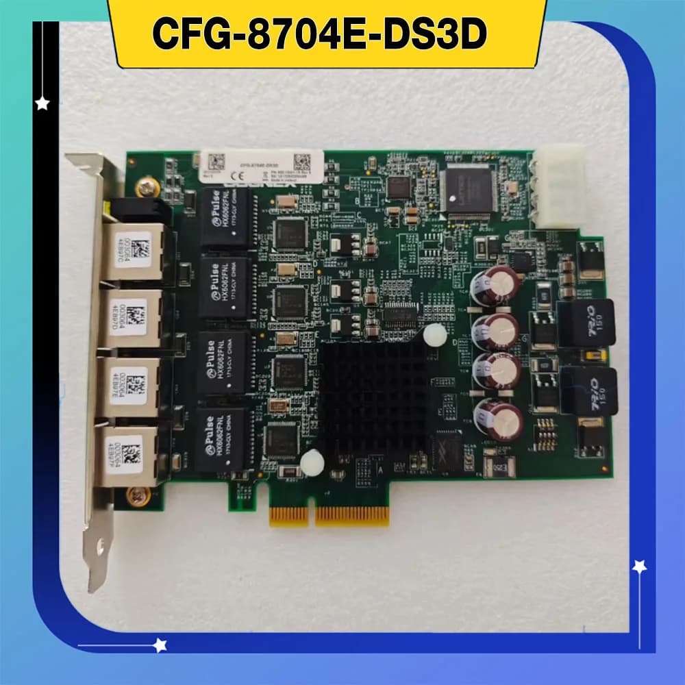 Per scheda di acquisizione POE per telecamera industriale COG-NEX CFG-8704E-DS3D