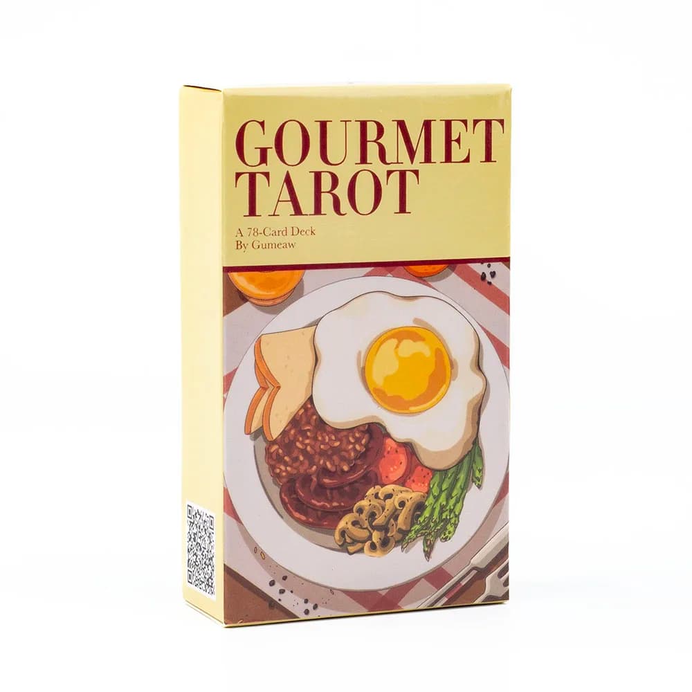 Gioco da tavolo con mazzo da 78 carte di tarocchi gourmet per feste di famiglia e giochi di gruppo Precognizione e divinazione Set di oracoli per divertimento da tavolo