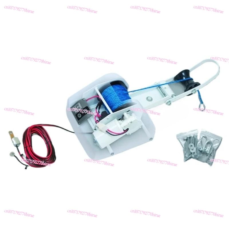 Salpa ancora elettrico per acqua salata per yacht, barche da pesca, motoscafi e gommoni, peso ancora 13,6 kg, modello AC35SW