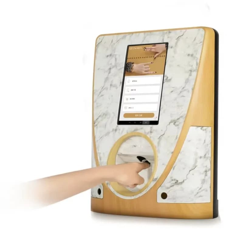 3D Nail Printer, Digital Automatic Machine for Motive Design and Printing, Manicure and Nail Art Device