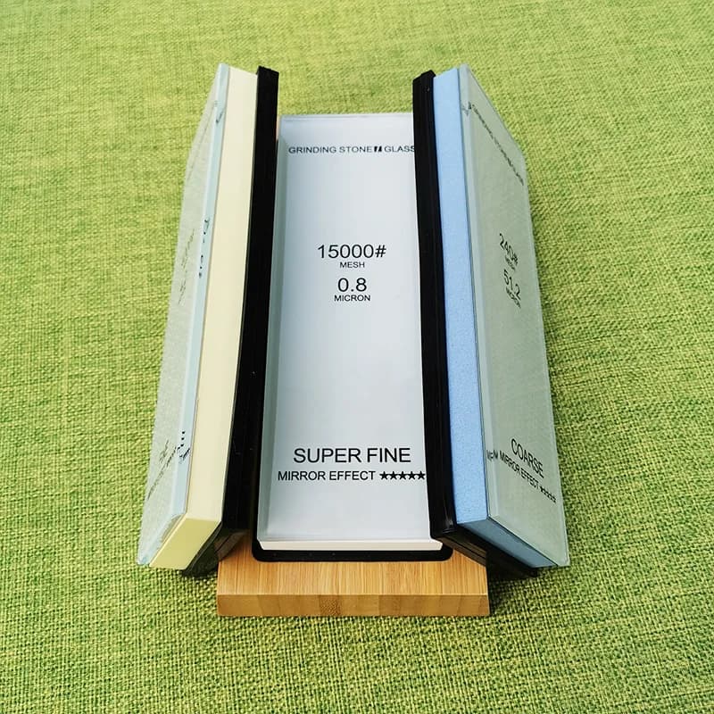 Pietra per Affilatura Professionale Grana 240-6000 # Pietra per Affilare in Allundone Bianco, Affilacoltelli da Cucina, Pietra Abrasiva per Lavorazione del Legno