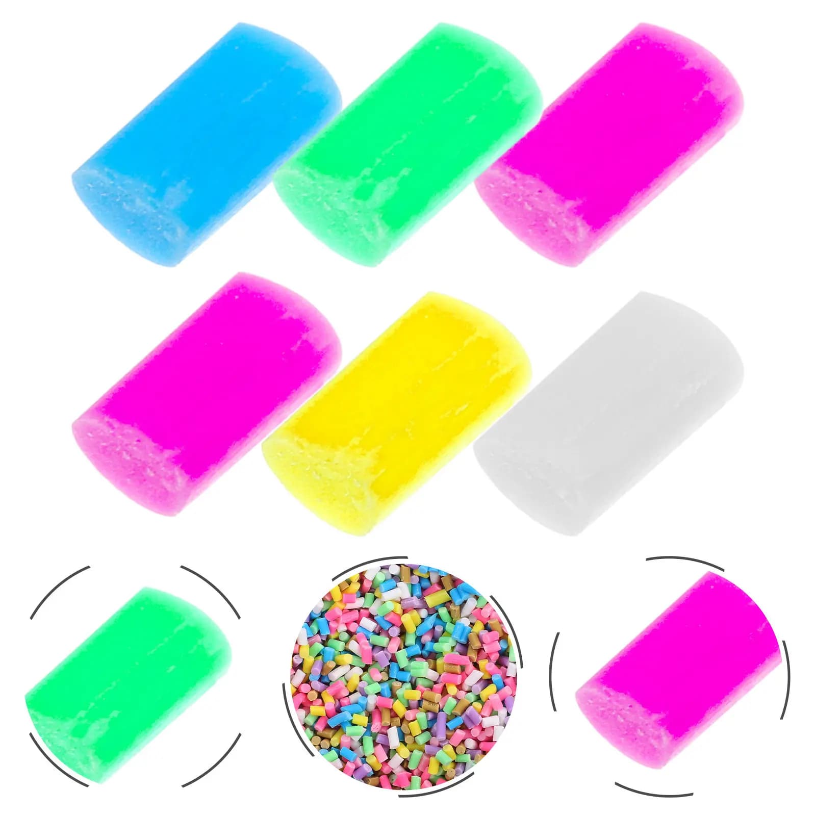 Set di Decorazioni in Argilla Polimerica Multifunzionali per Creazioni Fai-da-Te, Gioielli Delicati, Charm per Braccialetti e Decorazioni per Telefoni