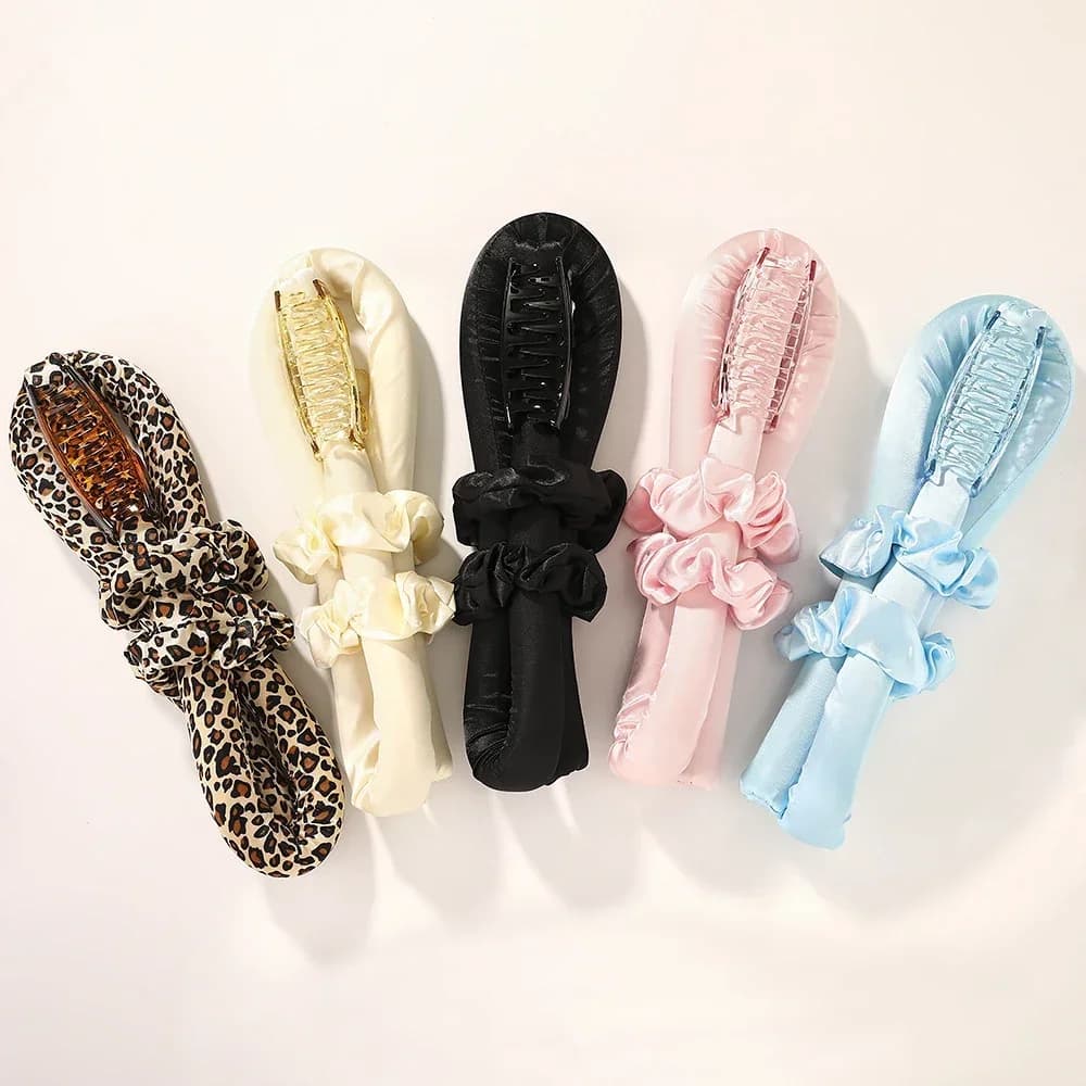 No heat, no heat, silk curls, hair rollers, to sleep, soft and lazy, curlers, foam rod, hair styling tools