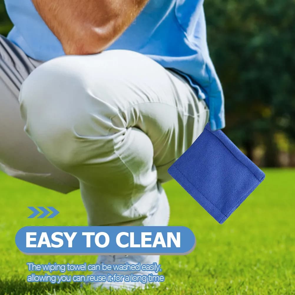 Asciugamano Compatto Professionale per Palline da Golf, Accessori per Sport all'Aperto, Strumenti per Allenamento Golf