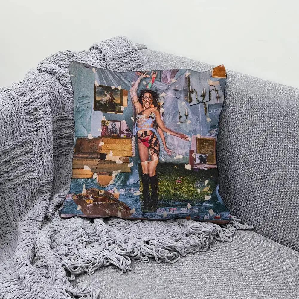 M-Marina Sena Coisas Naturais 30x30cm 45x45cm Pillow Case Decor Protective Covers Comfortable Soft For Sofa Living Room Home Off