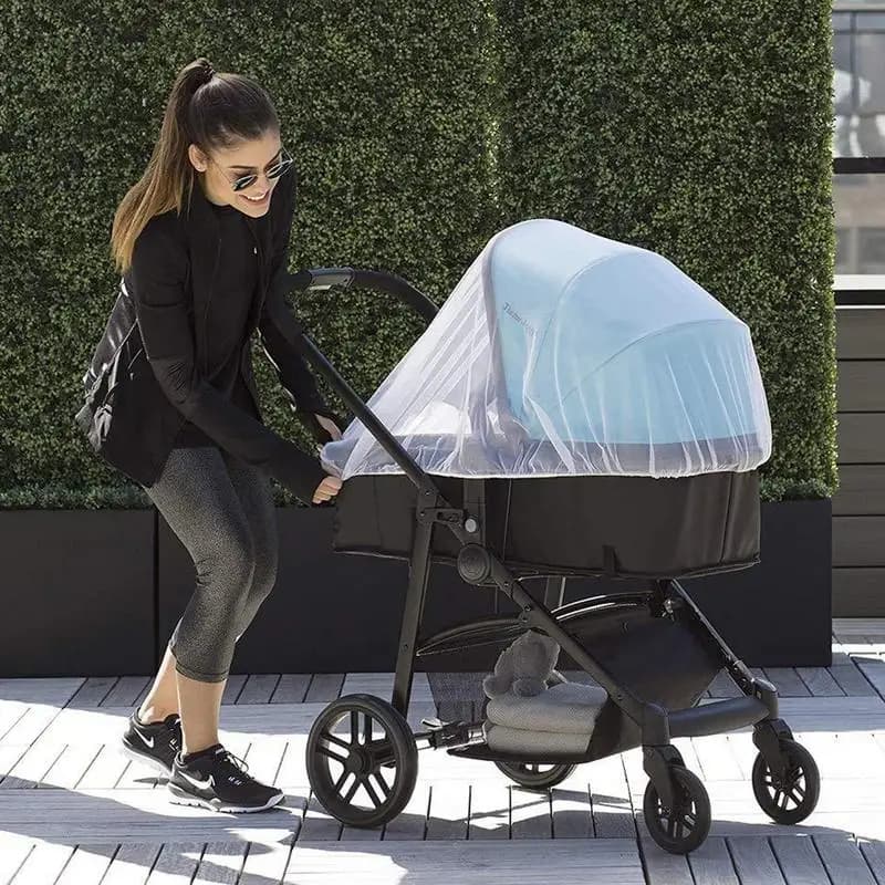Copertura in rete per passeggino Copertura per culla traspirante Rete per passeggino Rete multiuso per passeggino Rete per passeggino per passeggino