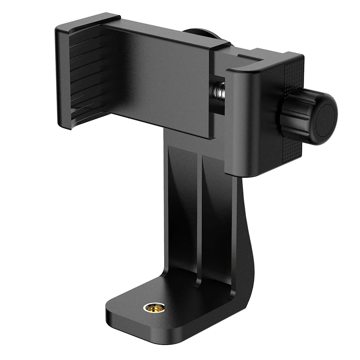 For iPhone Huawei Universal 360 Degree Rotation Cellphone Clip Holder 1/4 Screw Tripod Mount Desk Stand Selfie Stick Accessories