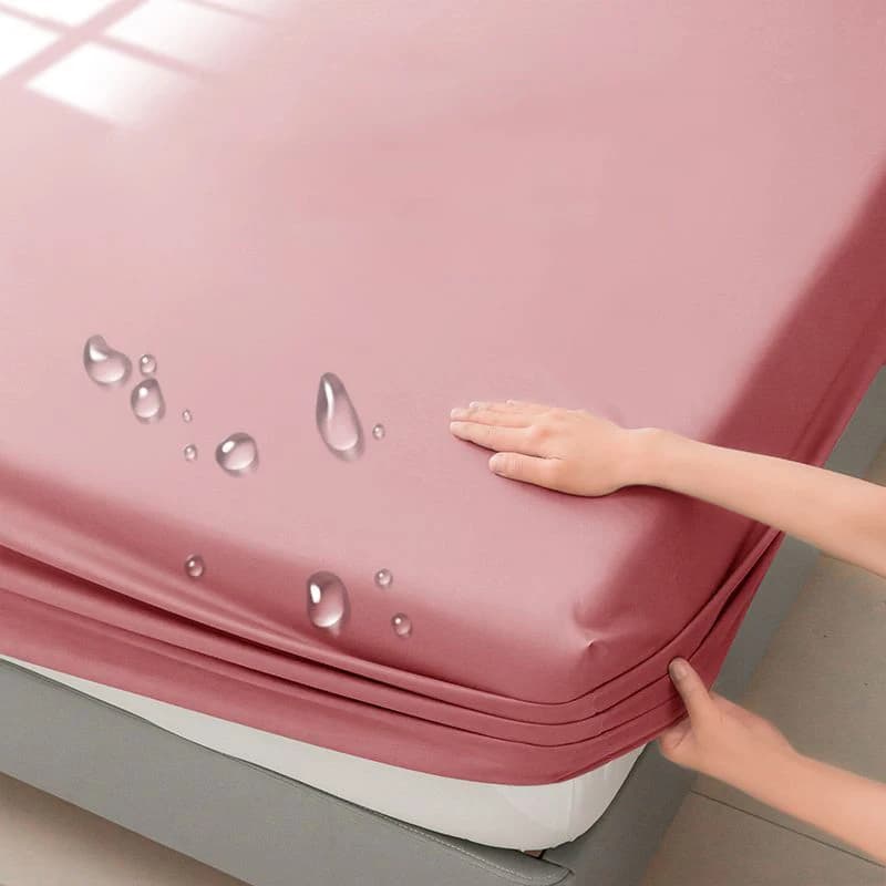 Lenzuolo con barriera urinaria Copriletto impermeabile Materasso Copertura protettiva completa per anziani e bambini Tessuto impermeabile in TPU