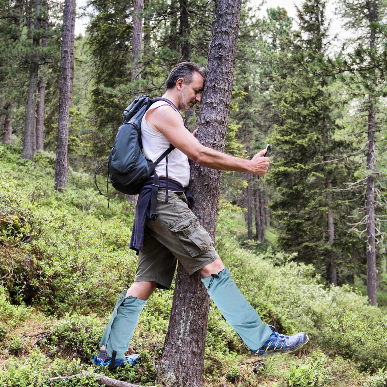 Ghette Impermeabili per Trekking, Escursionismo, Sci e Neve - Copriscarpe e Protezioni per Caviglie