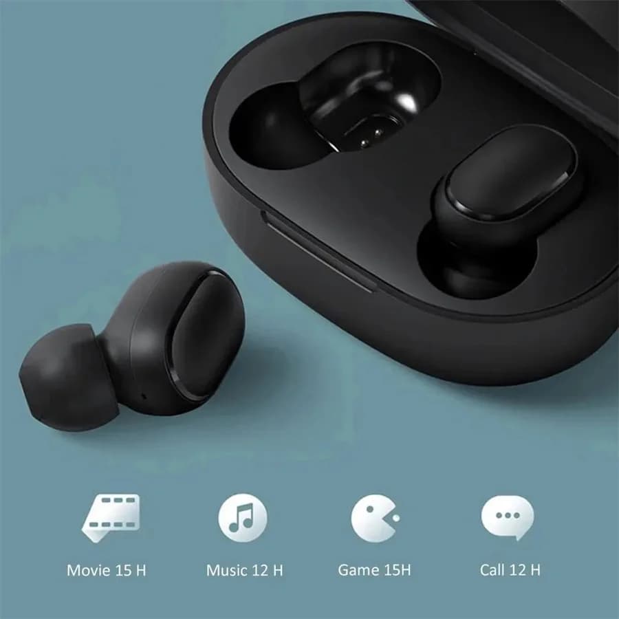 TWS A6S Bluetooth Headphones with LED Display, Touch Control, Stereo, for Xiaomi Huawei