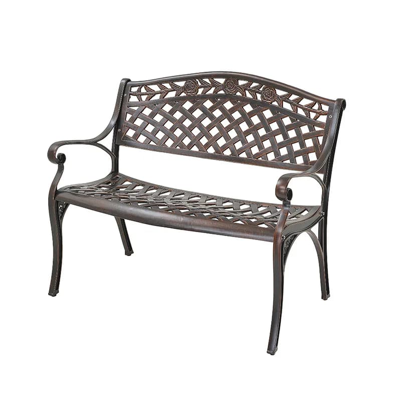 Table and chair balcony cast aluminum table and chair leisure courtyard villa terrace pendulum