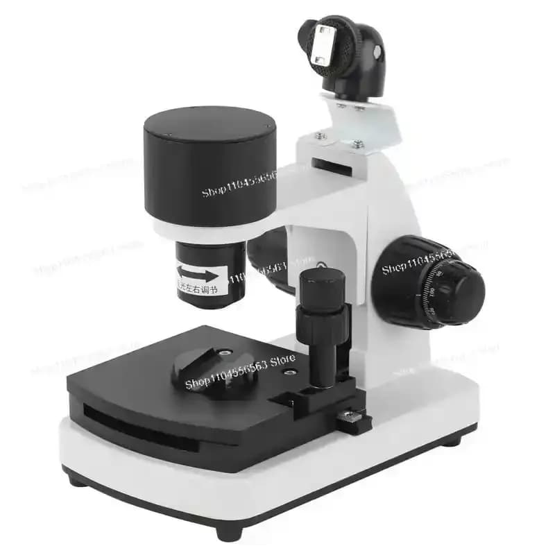 Microscopio zoom illuminato con rilevatore di microcircolazione capillare portatile con schermo da 7 "9" Strumento per il rilevamento del sangue