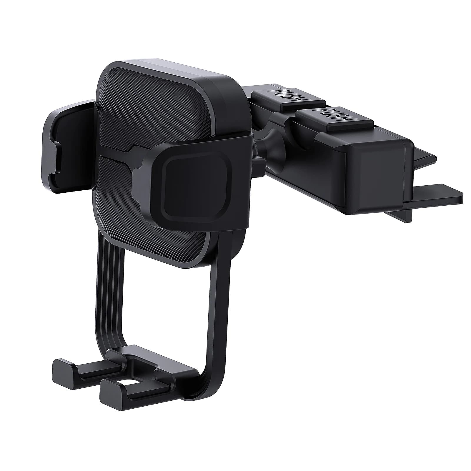 Supporto per telefono per auto con slot per CD per auto universale con rotazione di 360 gradi Supporto per telefono per auto con rilascio one-touch per IPhone 12-16 Pro Max Samsung Xiaomi