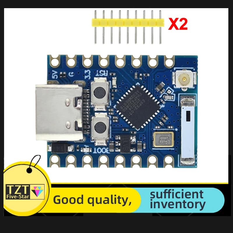 TZT ESP32-C3 Pro Mini Scheda di Sviluppo WiFi Bluetooth Dimensioni Ultra-piccole ESP8266 ESP32 C3 ESP 32 Per Arduino