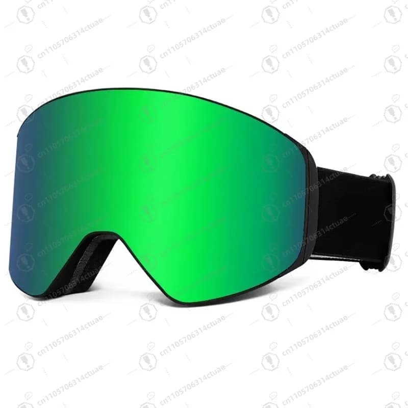Occhiali da sci magnetici antiappannamento - Occhiali di sicurezza per sci invernale, snowboard e sport sulla neve con design protettivo