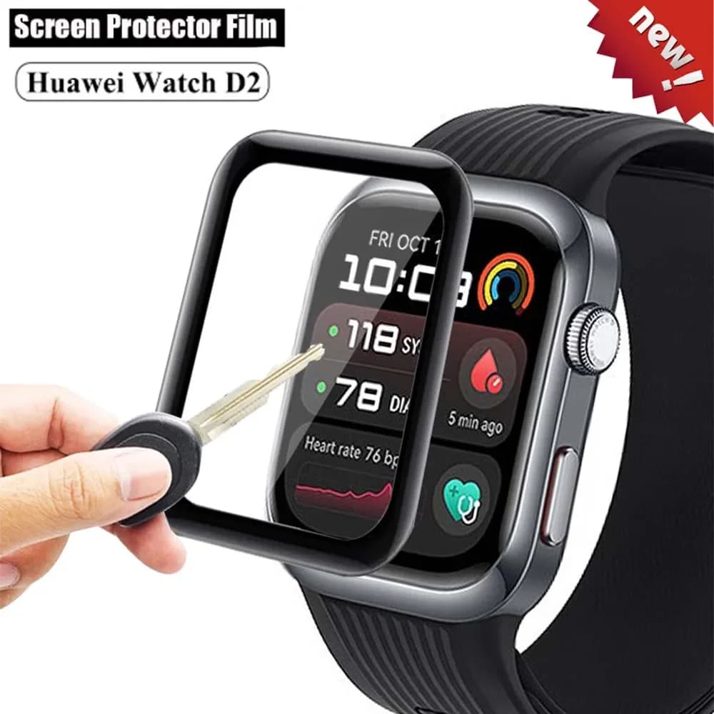 Pellicola salvaschermo 20D per Huawei Watch D2 Pellicola morbida antigraffio Pellicola protettiva ultra-HD a copertura totale (non in vetro) Accessori