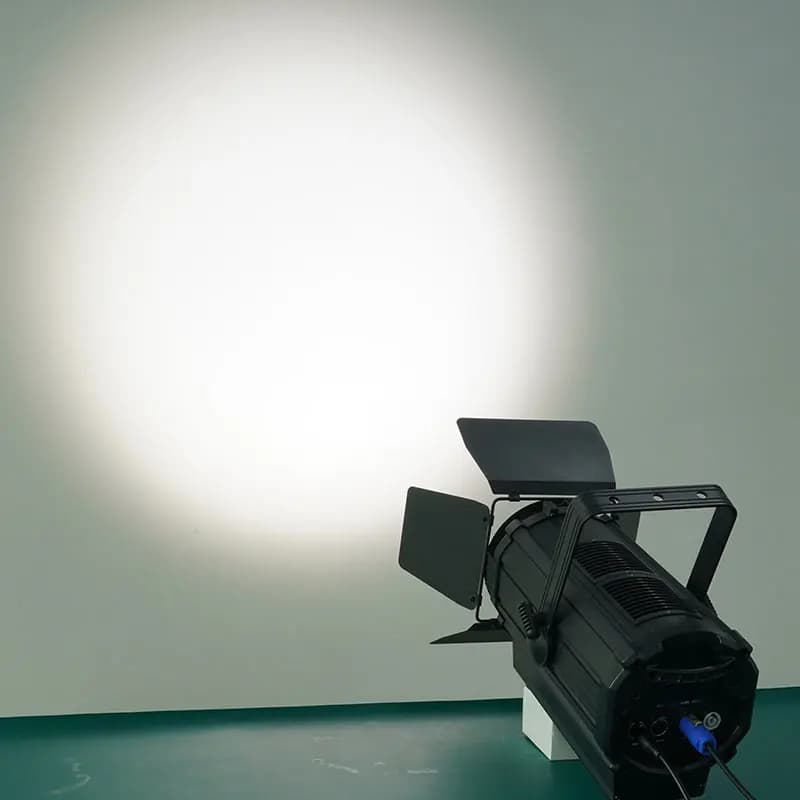 Sailwin 200W RGBW 4in1 DMX512 LED Studio Fresnel Moving Head Stage Light Equipment