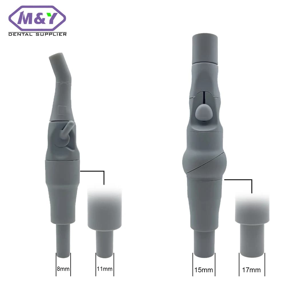 Dentale Universal Saliva Sliding Suction Handle Strong Inspiration Weak Inspiration Head Tips Self-clavable Inspiration Angle Teeth Whitening