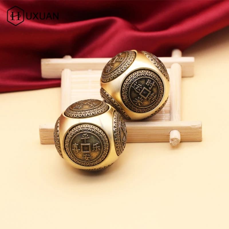 Sei facce Quattro Benedizione Fortuna Soldi Fidget Spinner Cubo antistress Cubo di decompressione Antistress per adulti Giocattoli agitati
