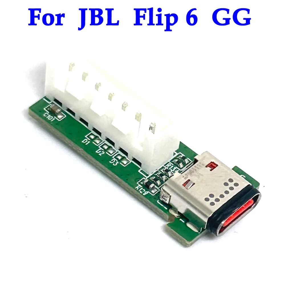 For JBL Flip 6 TL GG, Zecca Original USB Connector, Power Adapter, Type-C Interface for Bluetooth Flip 6 Speaker